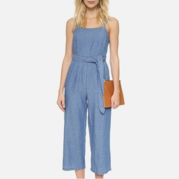 Madewell Chambray Muralist Jumpsuit - Picture 2 of 7